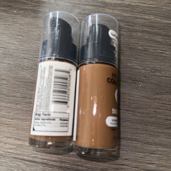 REVLON Colorstay Matte/Natural Combination/Oily Skin Makeup 500 WALNUT 1 oz. - Picture 2 of 2